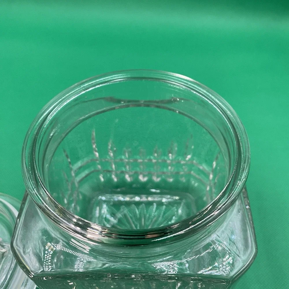 Vintage Koeze Clear Glass 7 1/2
